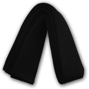 rmr black cotton sash